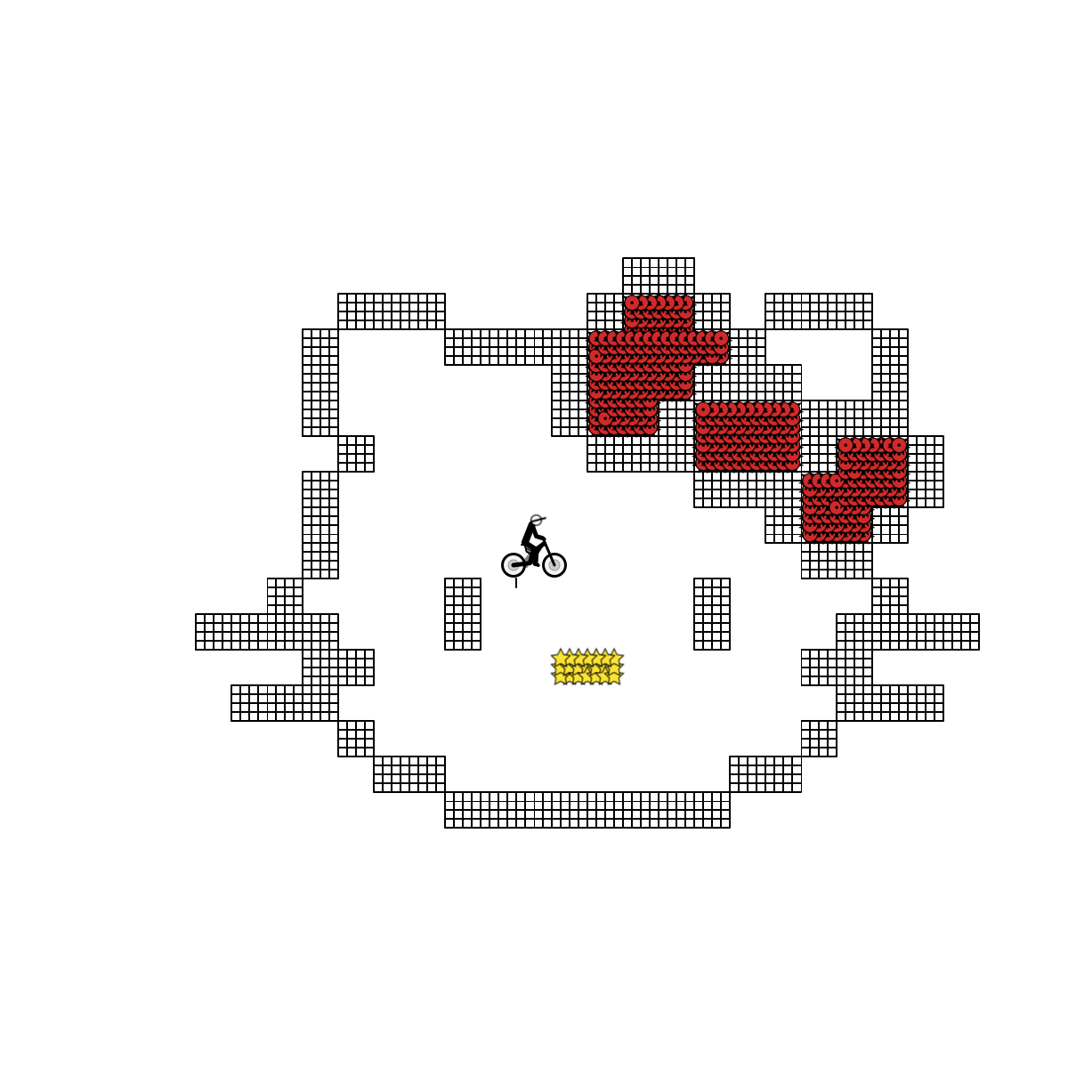 Пиксель арт hello Kitty