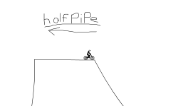 halfpipe and track