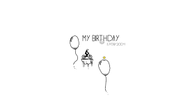 ¡My birthday!