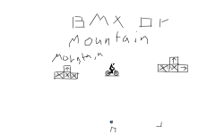 BMX or Mountain bike