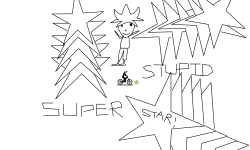 SUPER STUPID STAR!