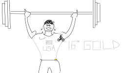 WEIGHTLIFTING GOLD
