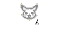 pixel art zoom pikachu