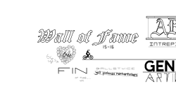 Wall of fame 15-16 by Noob