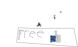 Draw a Free Rider Track