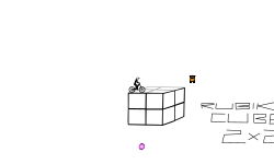 rubik cube heli track