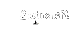 2 coins left