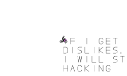 I'll stop hacking