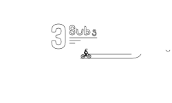 3 subs