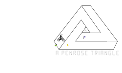 A penrose triangle