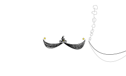 INKTOBER DAY 1-MUSTASH