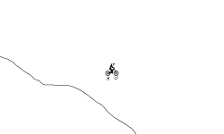 hard core downhill mountain