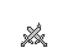 Pixel Art: Diamond Sword