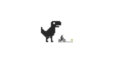 Dino pixel art