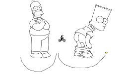 Simpsons art