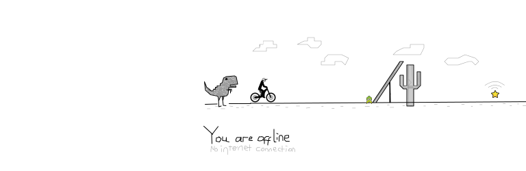 Offline Dinosaur Game