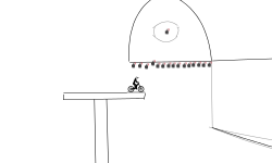 through the space ship