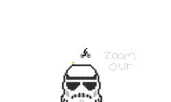 Storm Trooper Pixel Art (desc)
