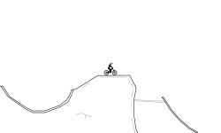 Infinity track + tiny downhill
