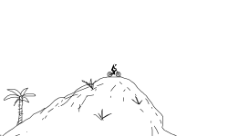 mountain downhill [long]