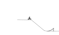 Difficult Jump course big jump