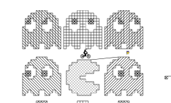 Pac Man Pixel Art