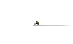 Truck jumps