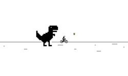 Dino Game Like to Continue