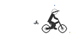 Biker Pixel Art