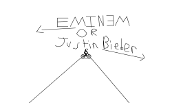 Eminem or Justin Bieber