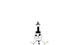 Messed Up Snowman